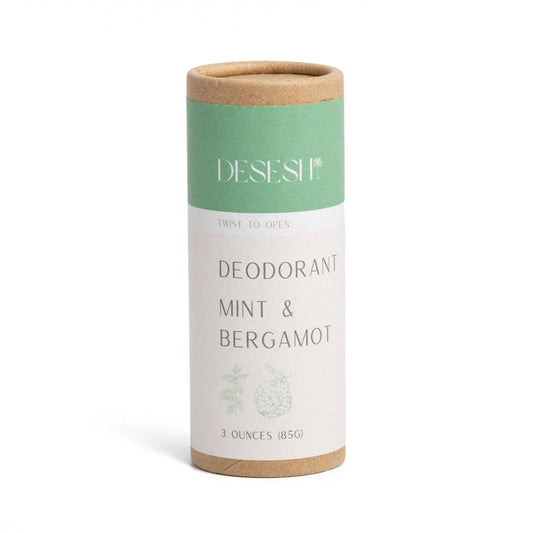 Natural Deodorant (Aluminum Free, With Essential Oils): Mint & Bergamot