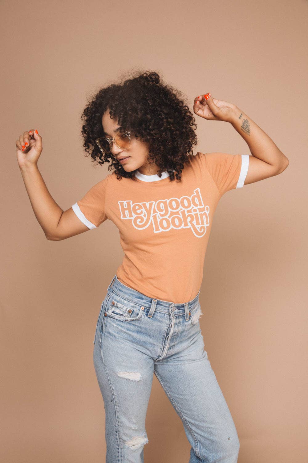 Hey Good Lookin' | Ringer Tee